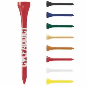 Standard Golf Tees – 2.75" Wooden Or Biodegradable Tee Pack 1