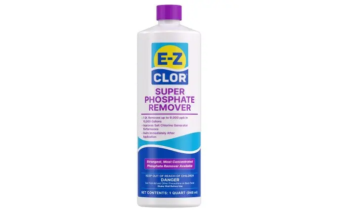 Super Phosphate Remover – 1-Quart Treatment For Clearer Pool Water (47248010) 1