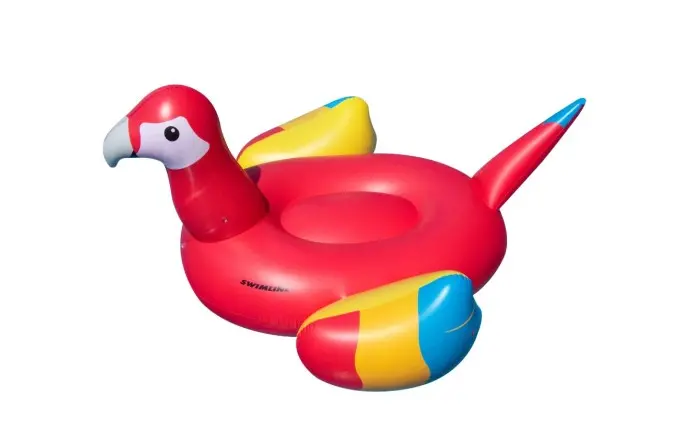 Swimline Giant Parrot Ride-On Float – 93" X 45" Tropical Pool Lounger (Swl-90-2018) 1