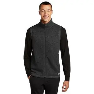 The North Face Fleece Vest – Lightweight Insulated Layer, Embroidered 1