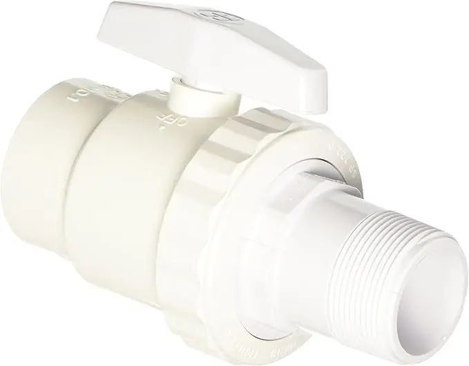 Trimline Ball Valve With Male Thread And Female Slip Ends | Sp0723S 1