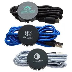 Triplex Light-Up Charging Cable – Usb-C, Lightning & Micro-Usb 1