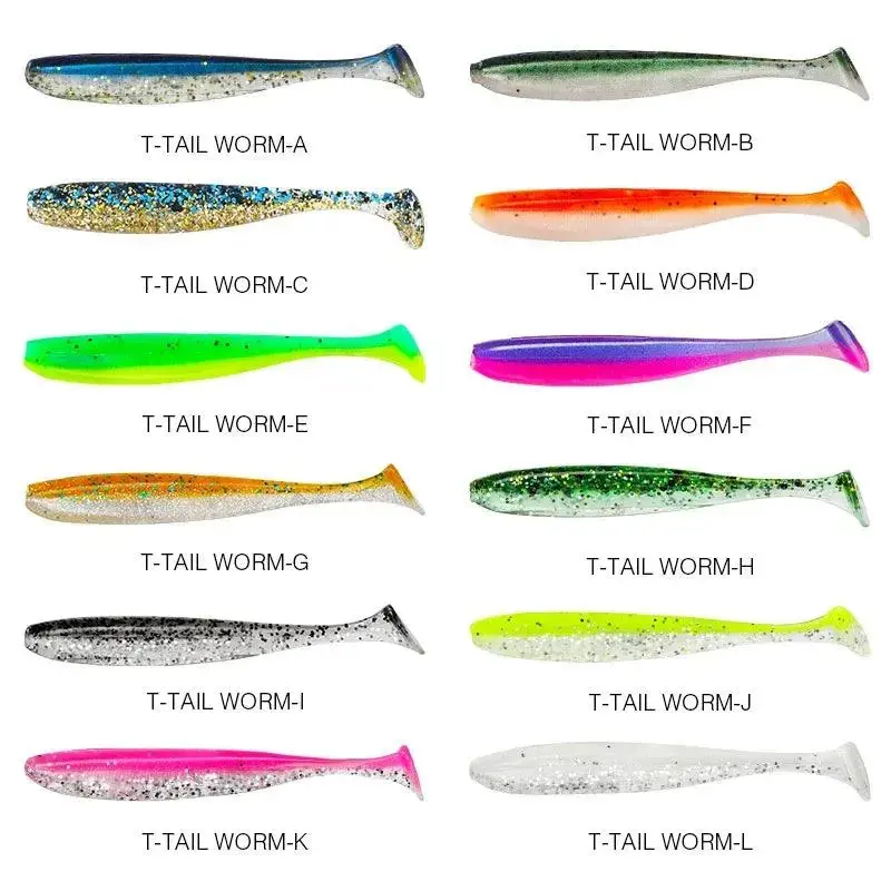 Tsurinoya Soft Bait Variety Pack — Assorted Sizes, Colors & Profiles 3