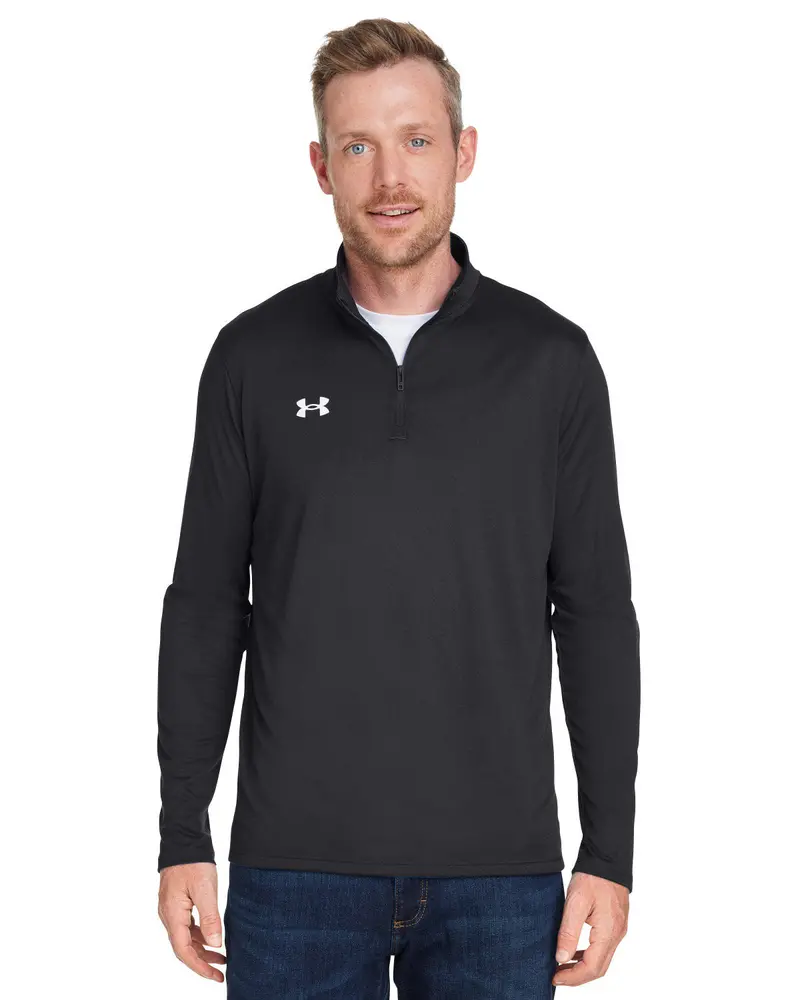 Under Armour Men'S Team Tech Quarter-Zip Pullover – Embroidered (1376844) 1