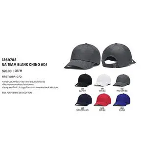 Under Armour Unbranded Chino Cap – Custom Embroidery Ready 1