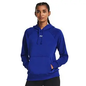 Under Armour Women'S Rival Fleece Hooded Sweatshirt – Printed (1379500) 1