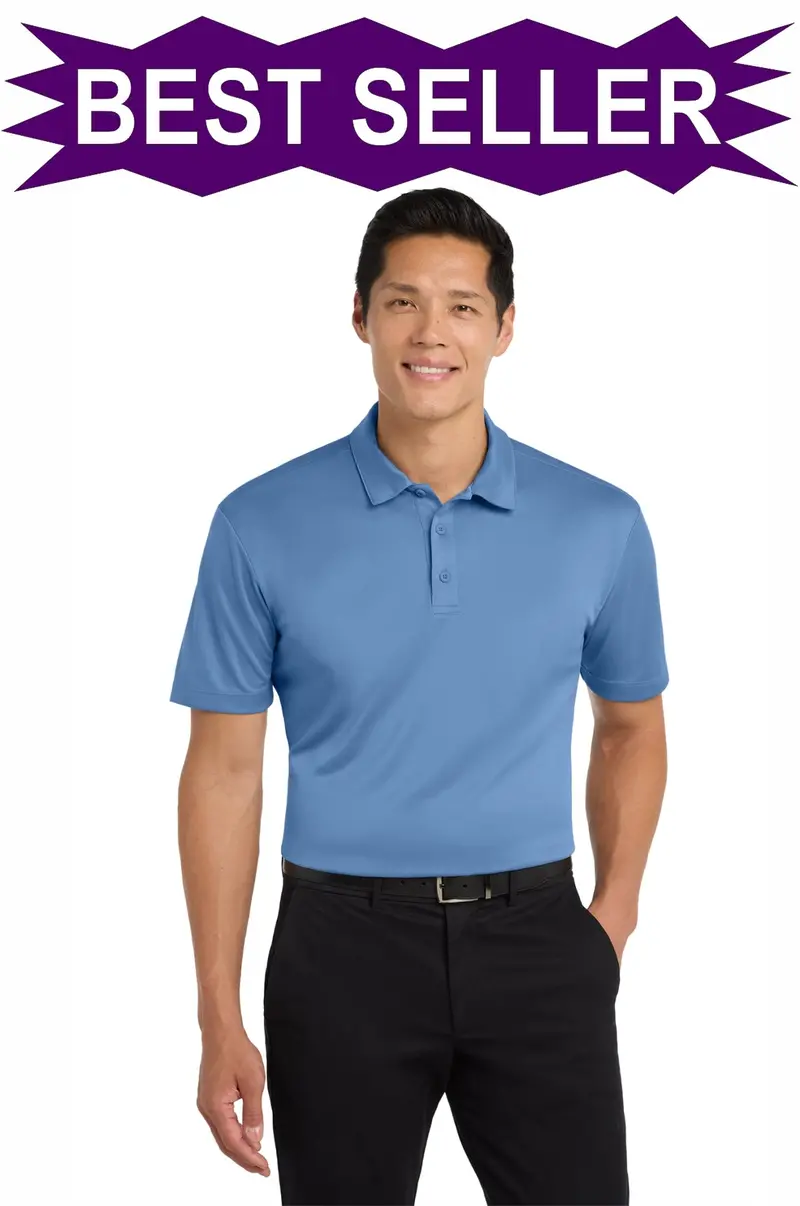 Unisex Port Authority Silk Touch Performance Polo (K540) With Embroidery 1