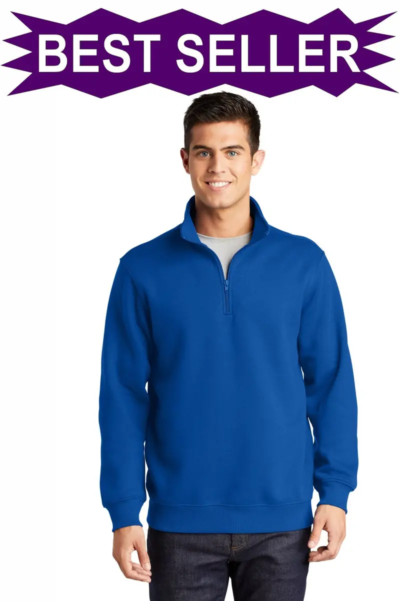 Unisex Sport-Tek 1/4-Zip Sweatshirt (St253) With Embroidery 1