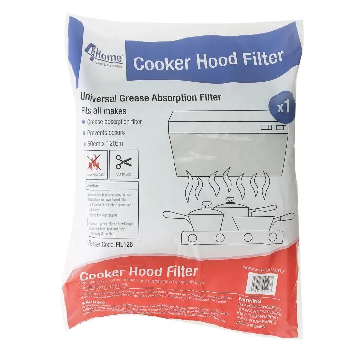 Universal Cooker Hood Grease Filter – Washable Replacement For Most Extraction Hoods 1