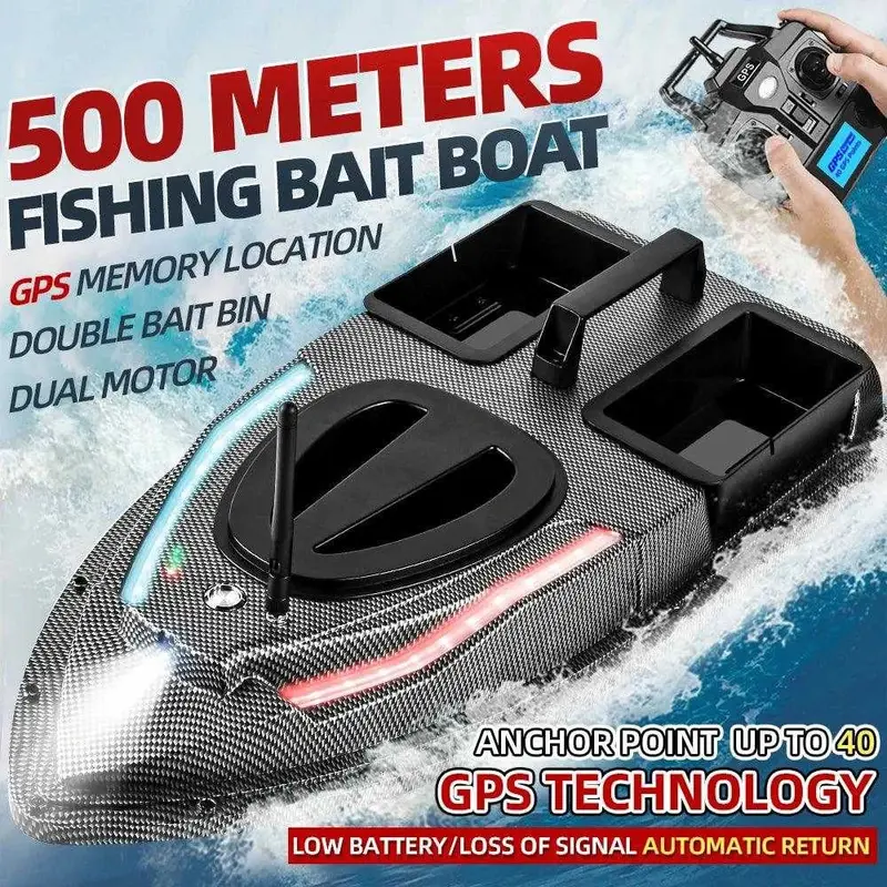 V900/V700 Rc Bait Boat — Extended Casting Range & Intelligent Feeding System 1