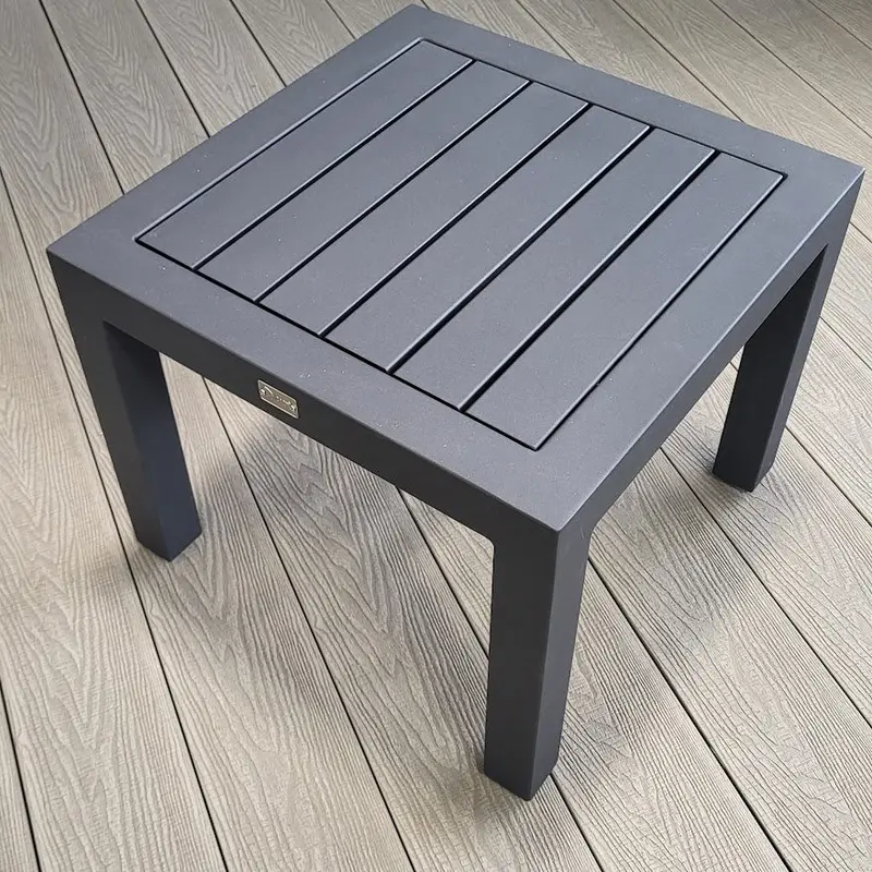 Verde Black Side Table – Minimalist Outdoor Design By Daro 1