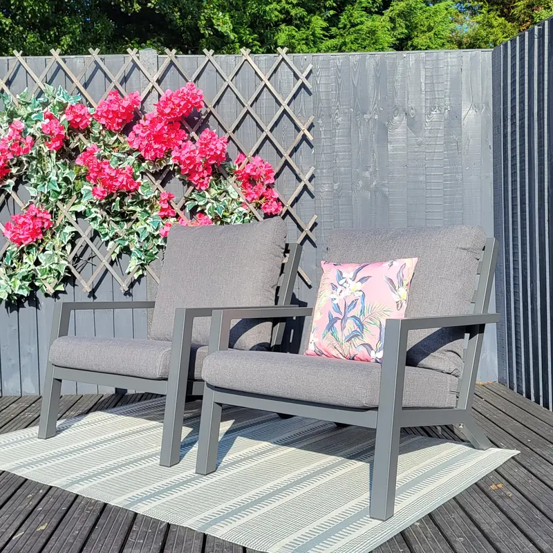 Vila Triton Outdoor Armchairs (Set Of 2) 1