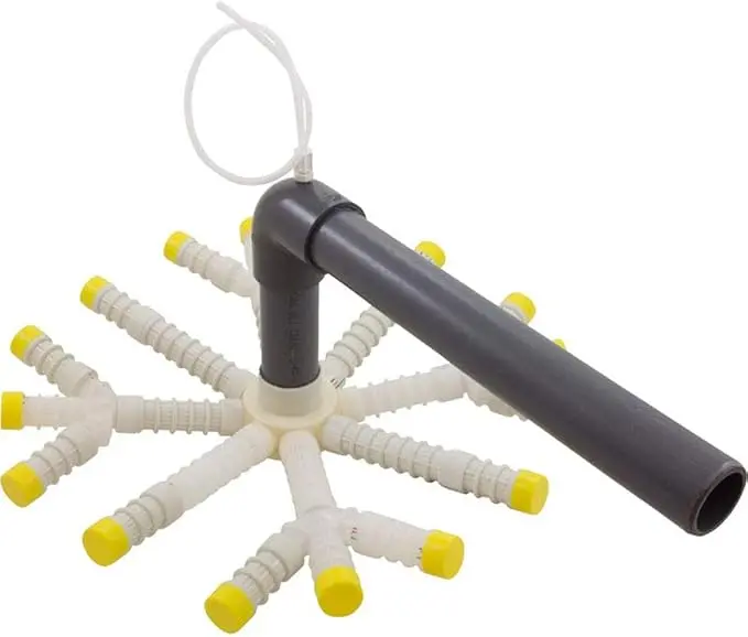 Waterco/Baker Hydro Hrv36 Filter Collector Assembly With Hub And Lateral Channels 1