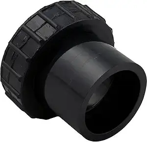 Waterco Black Bulkhead Adapter Fitting Without O-Ring Seal | 31B0077 1