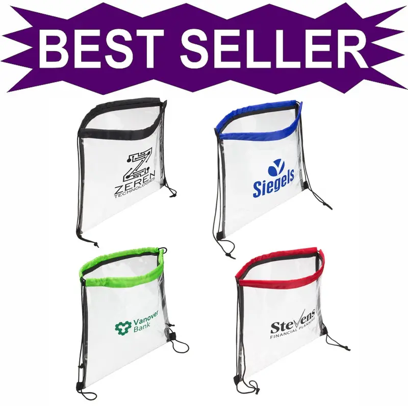 Wba-Cb14 Drawstring Closure Clear Storage Bag 1