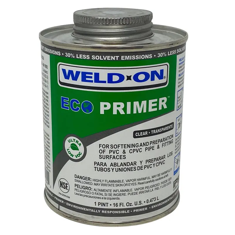 Weld-On P-68 Eco-Clear Pvc Primer – Low-Voc, Fast-Drying – Sku 14840 1