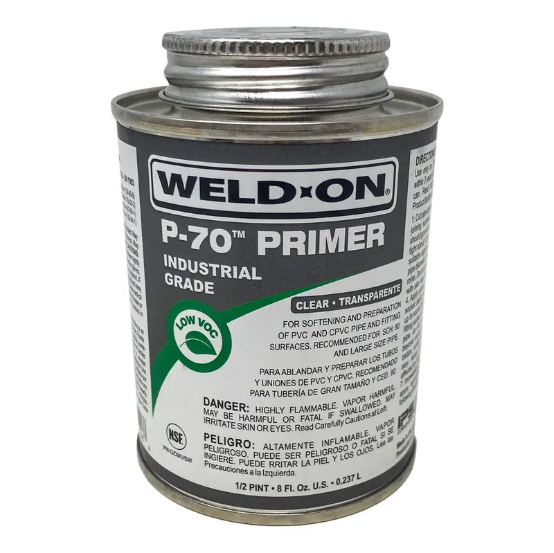 Weld-On P-70 Clear Pvc Primer – 8 Oz (Sku 10226) 1