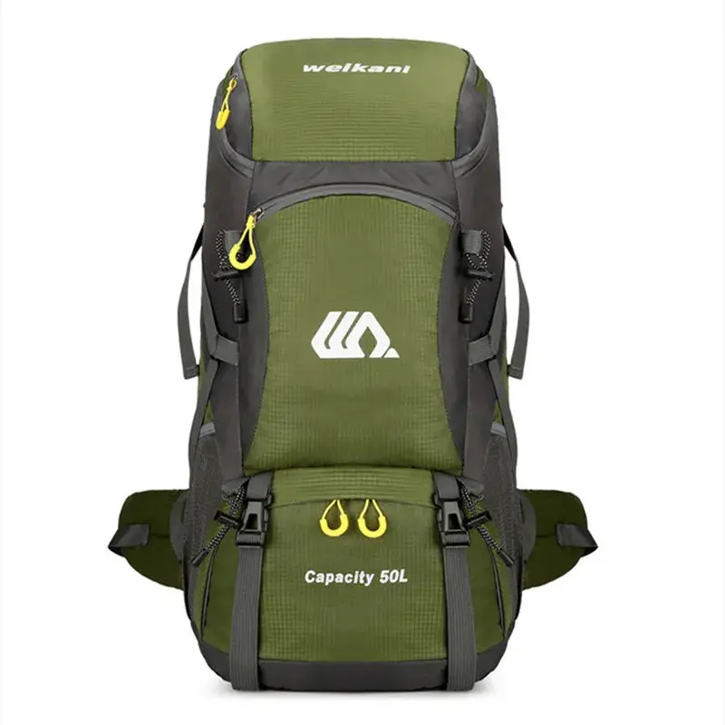 Welkani 50L Multi-Use Hiking Backpack – Rugged, Organized, Trail-Ready Carry 1