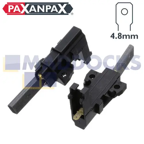 Whirlpool, Zanussi & Hoover Candy Washing Machine Motor Carbon Brushes – 4.6Mm, Opposite-Tagged (2-Pack, Pld898) 1