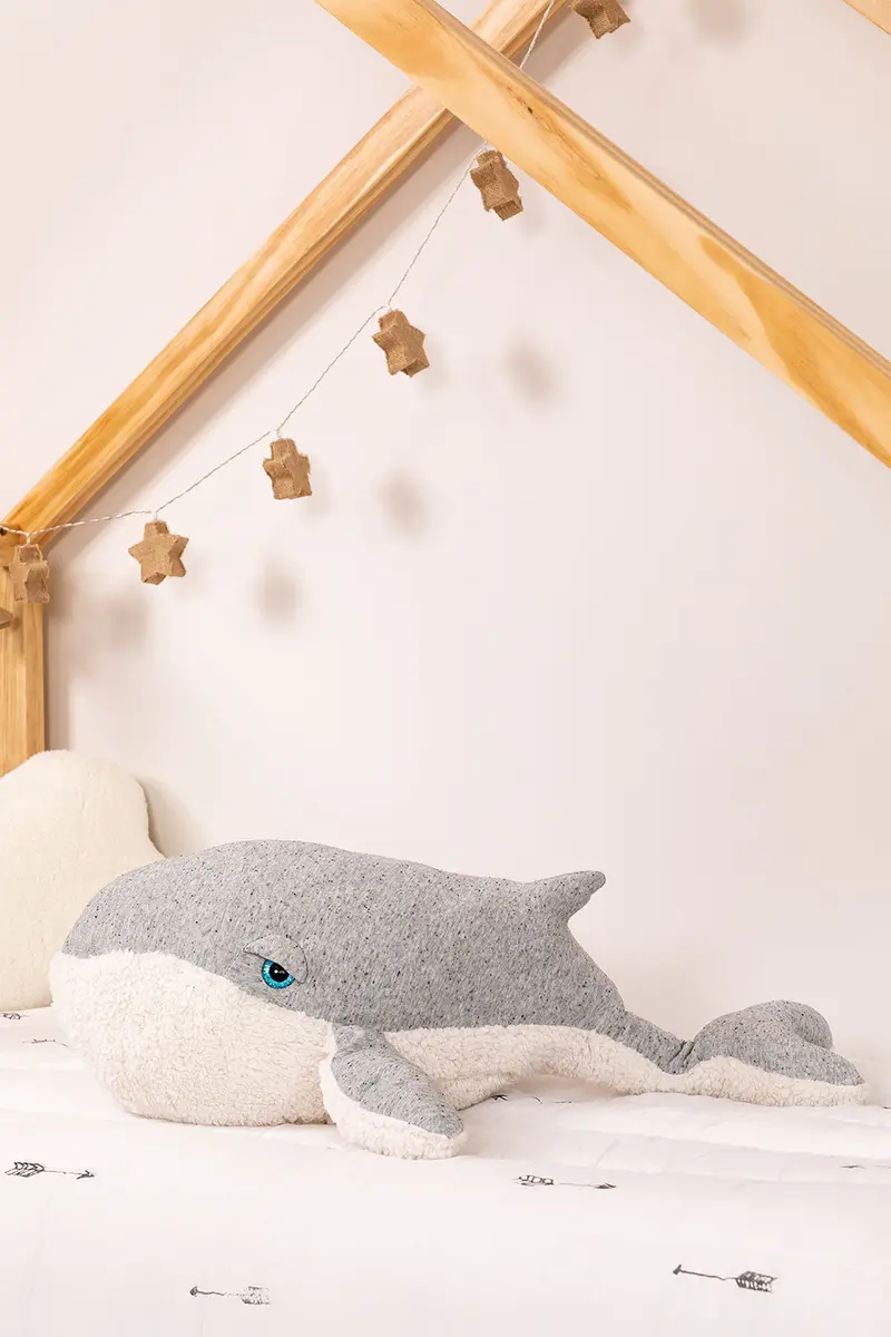 William The Whale Plush Toy – 100% Cotton Stuffed Animal 1