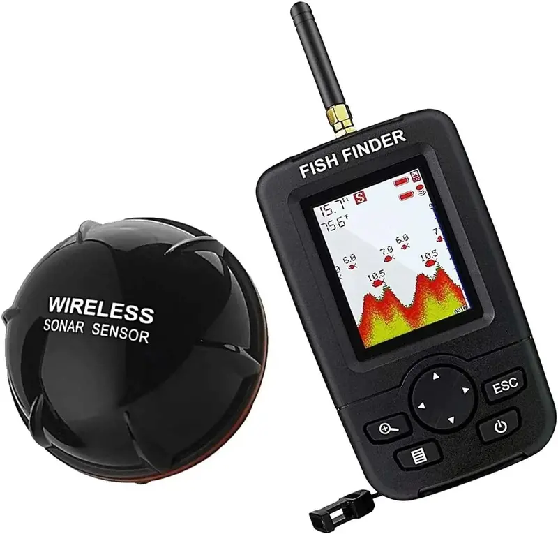 Wireless 100-Meter Fish Finder With Sonar Sensor 1