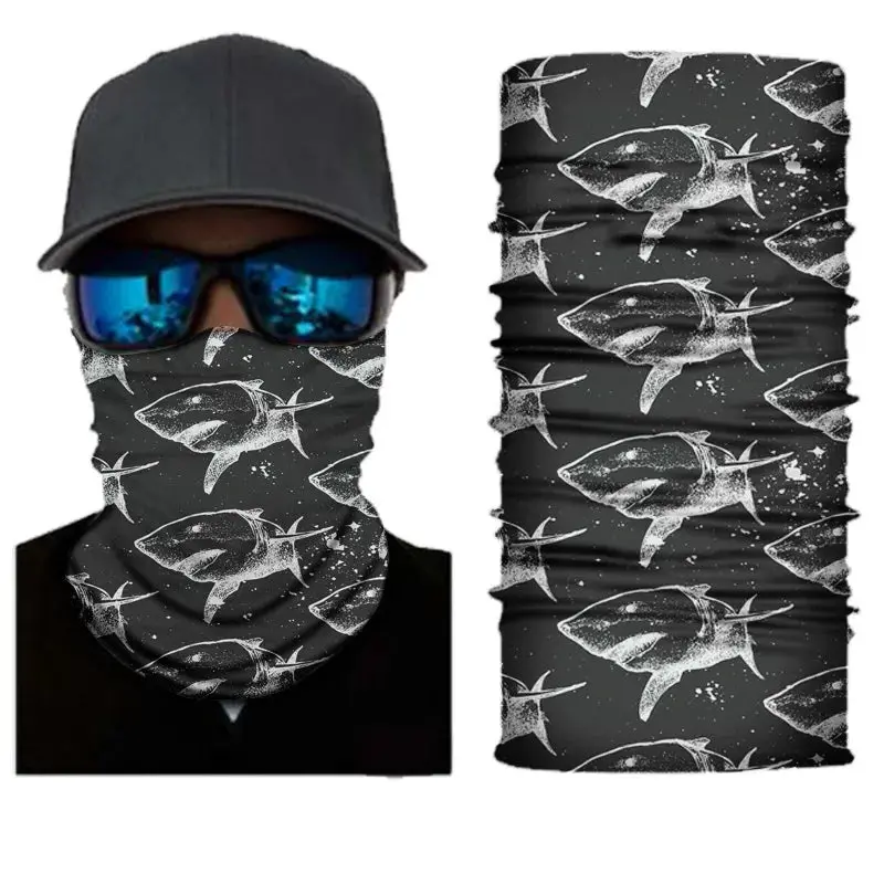 Yiqistart Fish-Style Neck Gaiter – Packable, Lightweight Angler Accessory 1