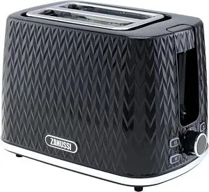 Zanussi 2-Slice Toaster In Black – Model Zst-6550-Bk 1