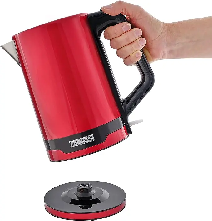 Zanussi Cordless Red Kettle – Fast-Boil Design (Zek1240) 1