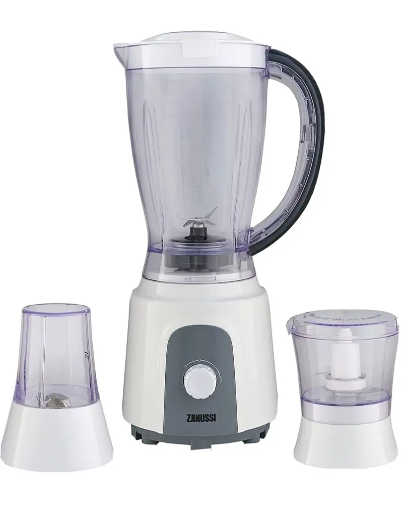 Zanussi Italian-Designed Blender With Integrated Chopper And Grinder 1