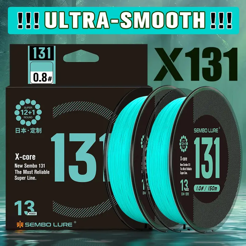 Zukibo Sembo 13-Strand Braided Line – Ultra-Smooth, High-Strength Fishing Thread 1